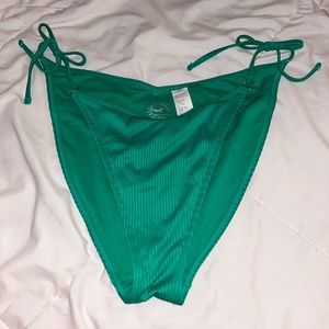 Hollister swim tie bikini bottoms